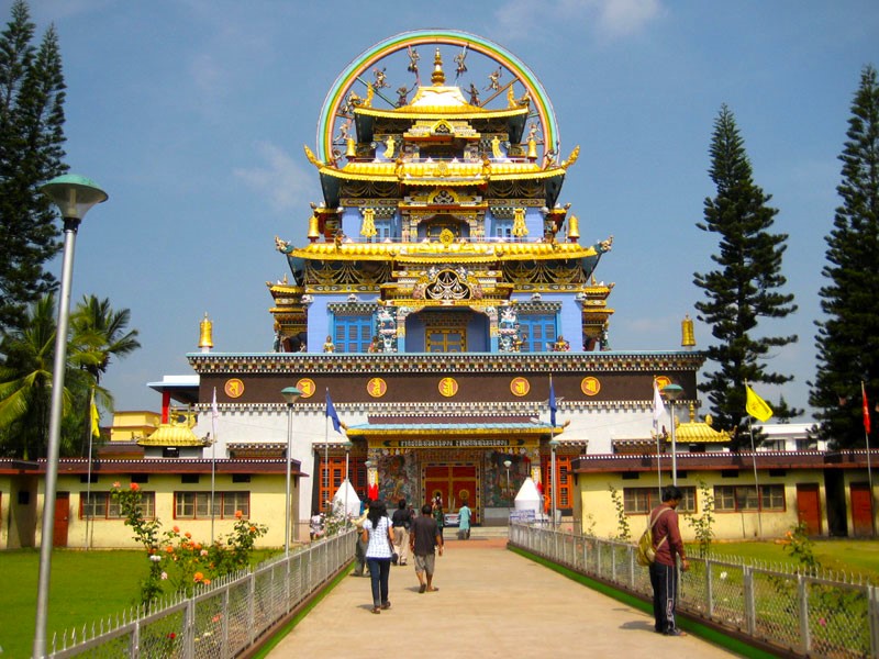 Golden Temple in Madikeri